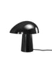 Night Owl Steel Bordlampe, black PVD fra Fritz Hansen