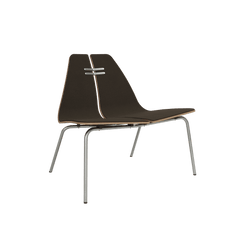 PK23 forsidepolstret, Walnut af Poul Kjærholm