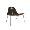 PK23 forsidepolstret, Walnut af Poul Kjærholm