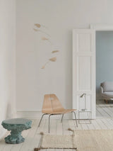 PK23 Lounge Chair, oak/steel af Poul Kjærholm - 4 - Jacobsen Plus