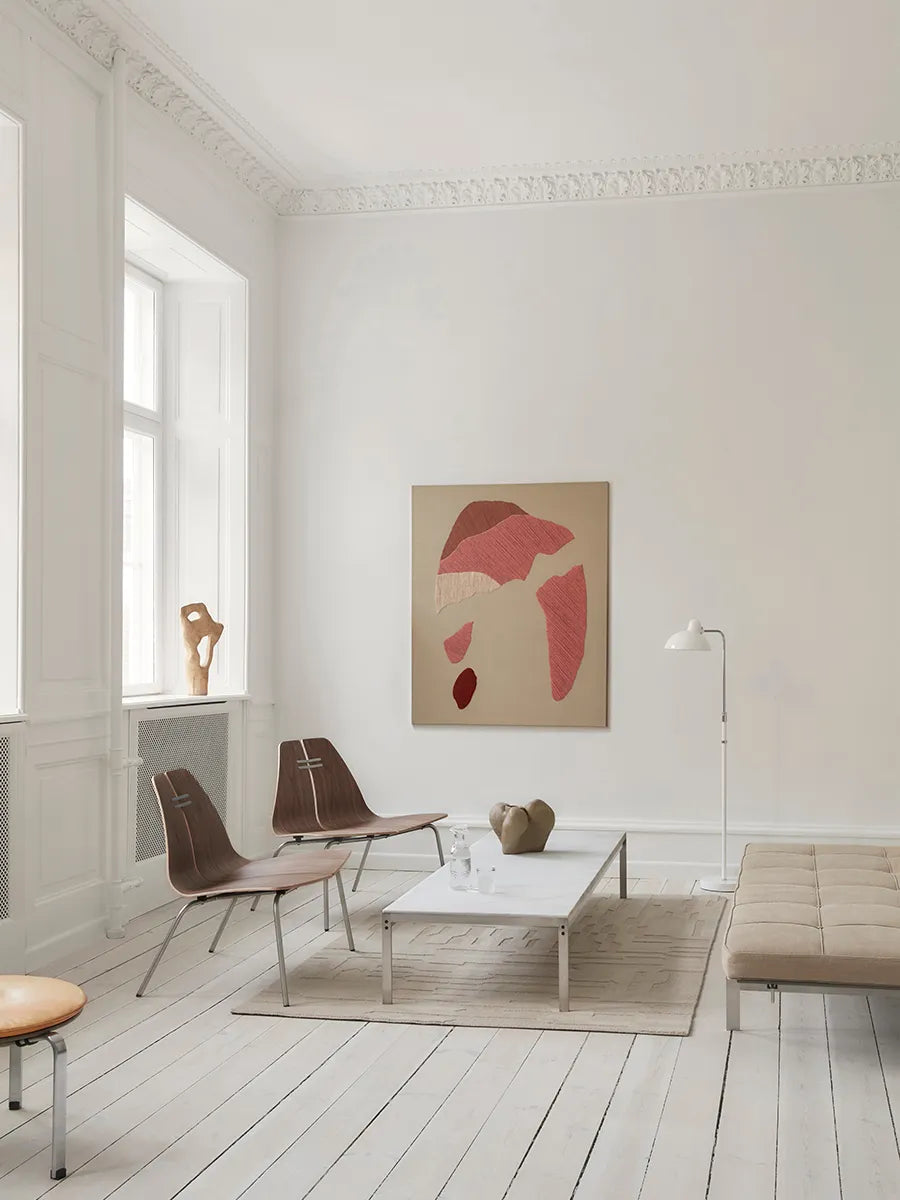 PK23 Lounge Chair, walnut/steel af Poul Kjærholm