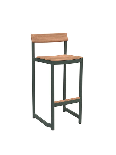 Skagerak Pelagus Barstol, H 77 cm fra Fritz Hansen - Hunter Green - Jacobsen Plus