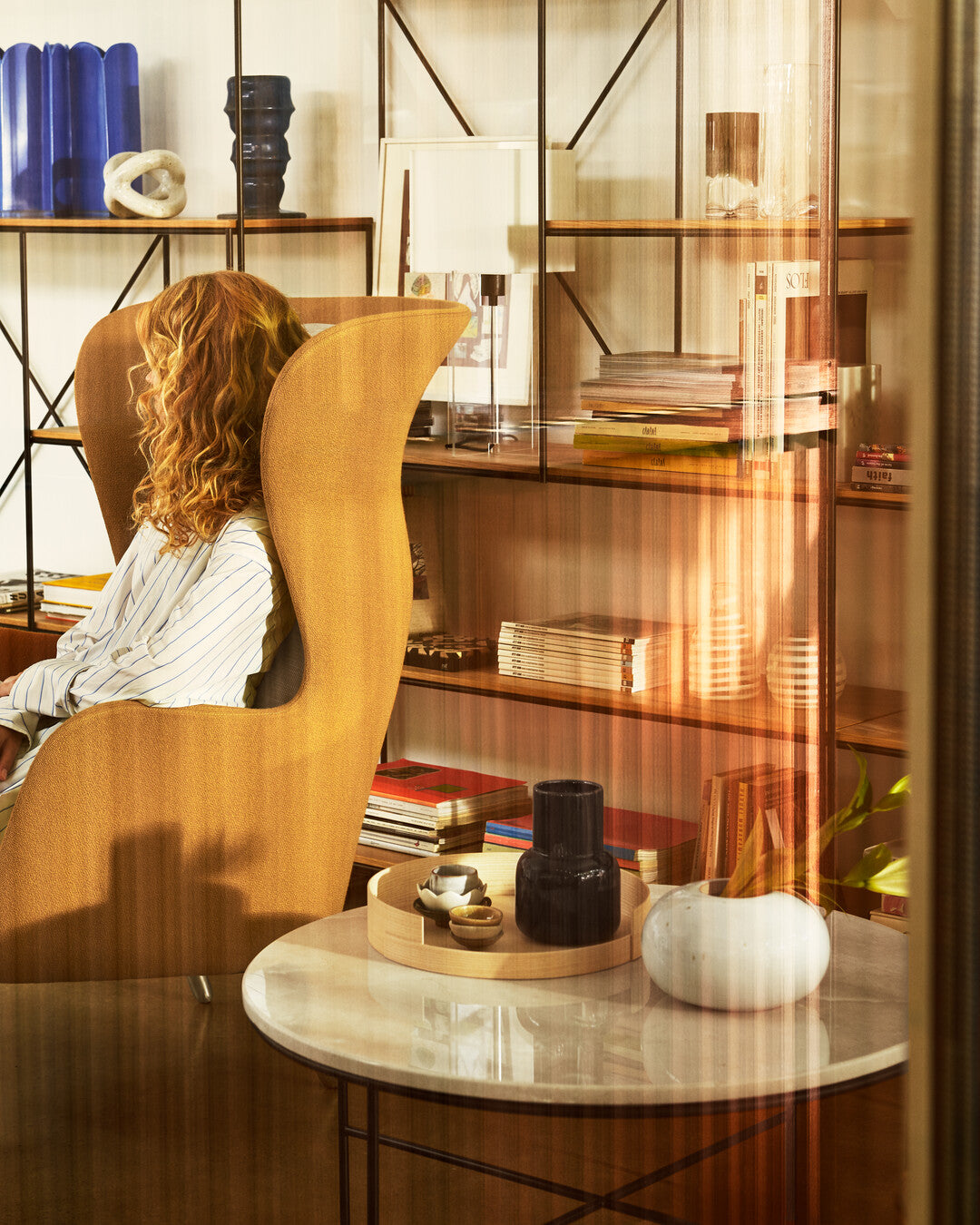 Planner Sofabord Ø80 fra Fritz Hansen