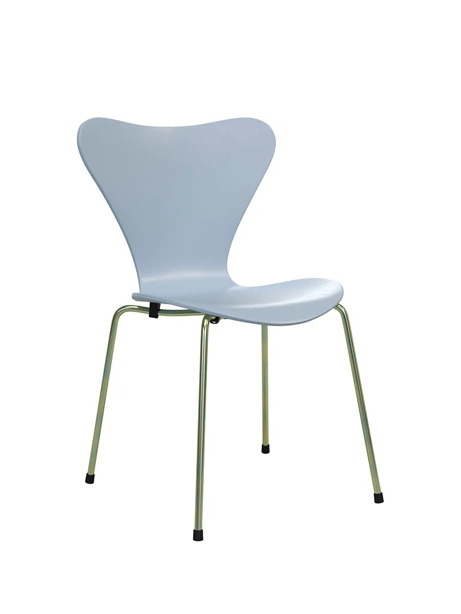 70th Anniversary Edition 3107 Spisebordsstol, 7:14 AM Blue af Arne Jacobsen