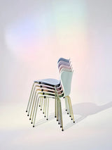 70th Anniversary Edition 3107 Spisebordsstol, 7:14 AM Beige af Arne Jacobsen - 3 - Jacobsen Plus