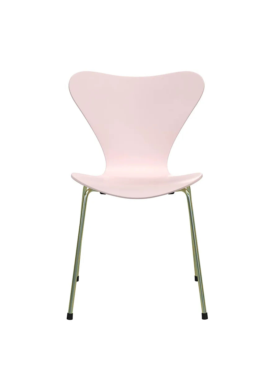 70th Anniversary Edition 3107 Spisebordsstol, 7:14 AM Pink af Arne Jacobsen