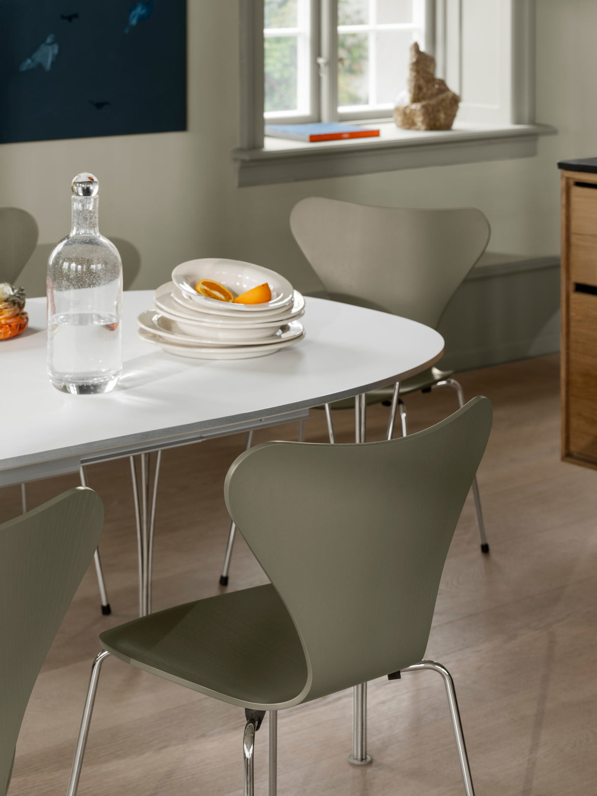 Piet Hein B620 Superellipse udtræksbord, 170/270 x 100 cm fra Fritz Hansen - 4 - Jacobsen Plus