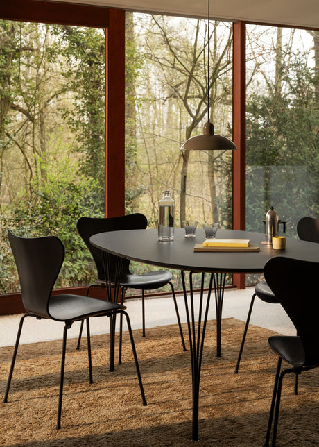 3107 stol i sort ask af Arne Jacobsen - 2 - Jacobsen Plus