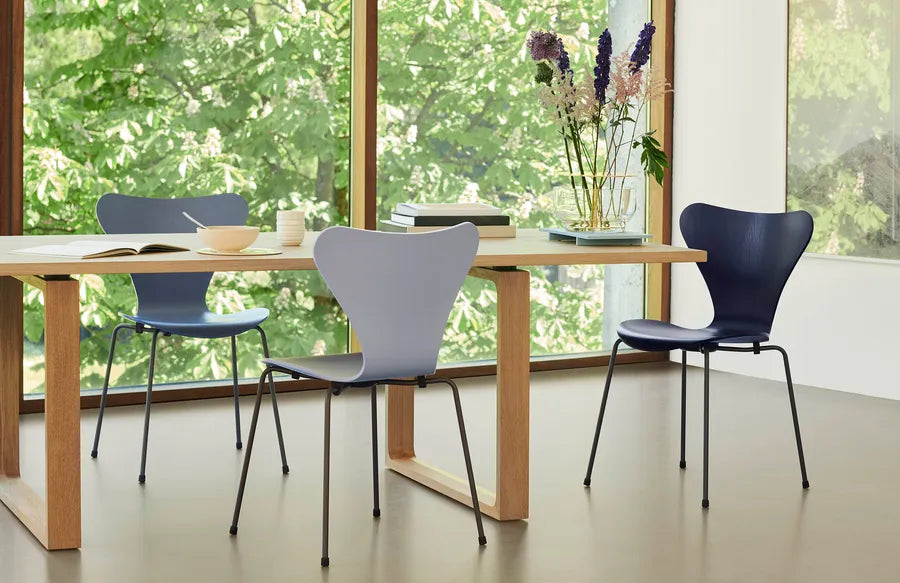 3107 Serie 7 stol i farvet ask af Arne Jacobsen - 2 - Jacobsen Plus