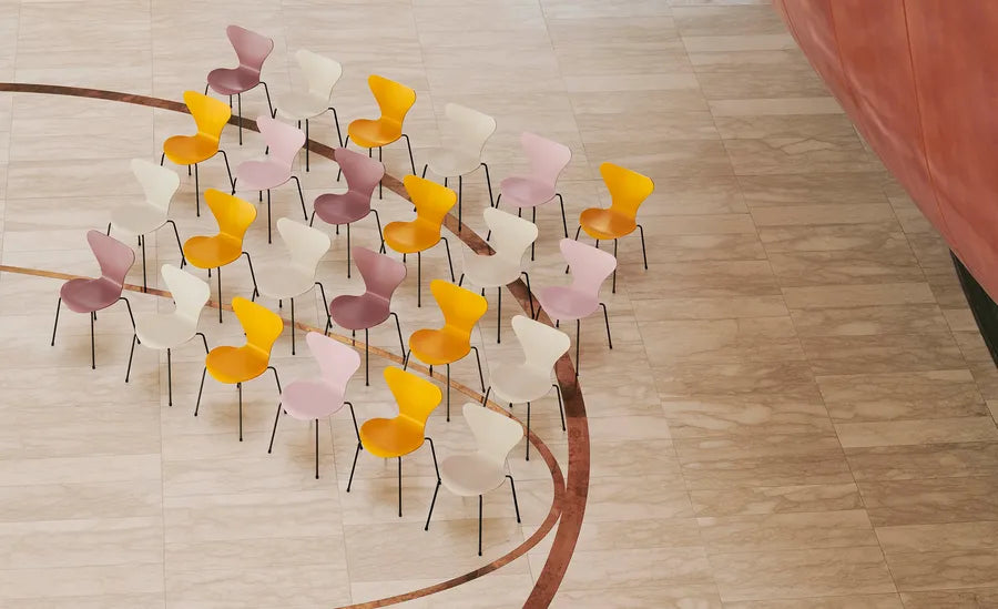 3107 Serie 7 stol i farvet ask af Arne Jacobsen - 9 - Jacobsen Plus