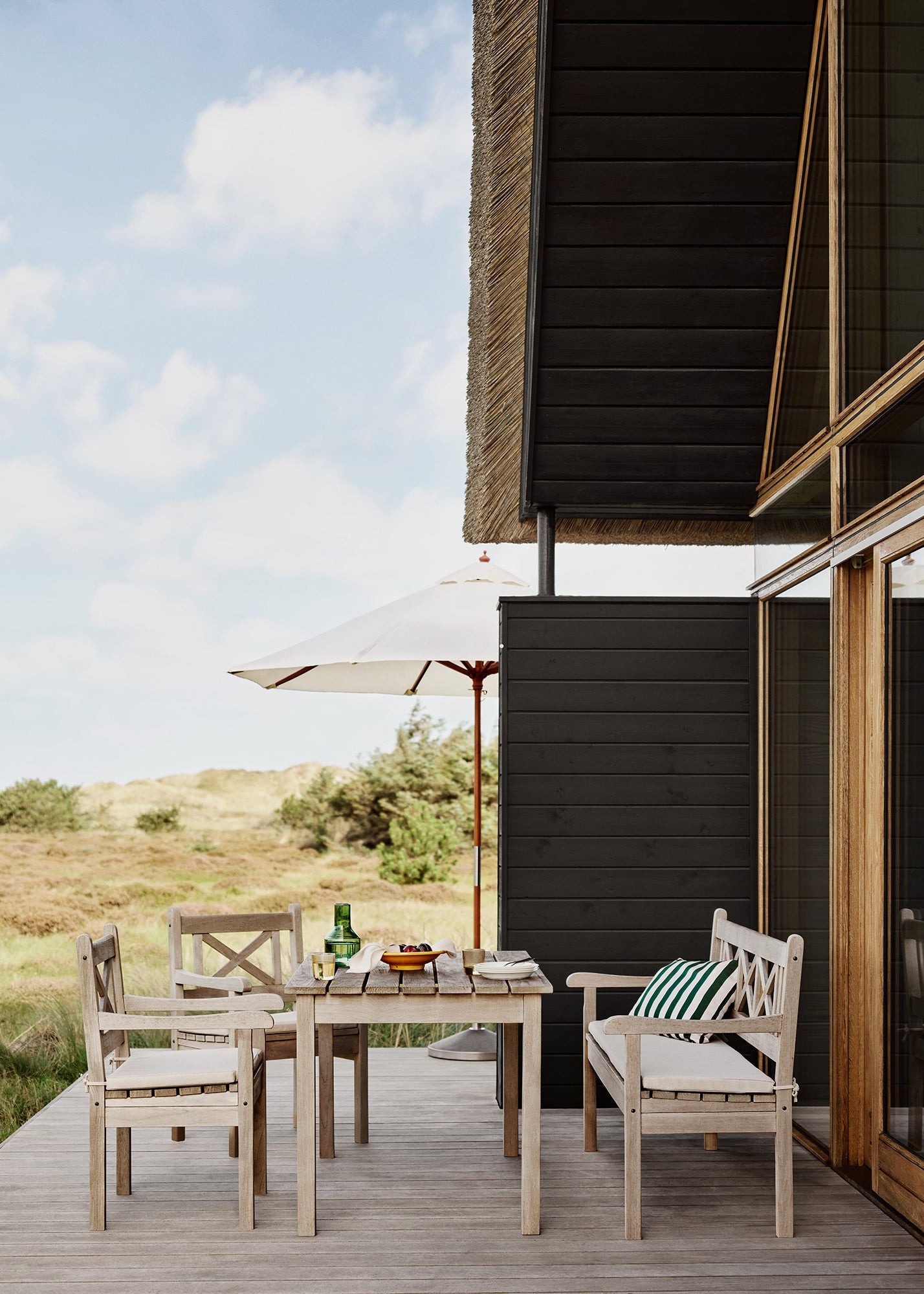 Skagerak Skagen Sæt i teak fra Fritz Hansen