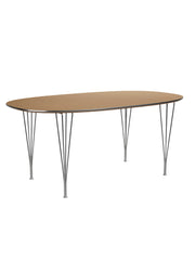 Piet Hein B616 Superellipse spisebord, 170 x 100 cm fra Fritz Hansen
