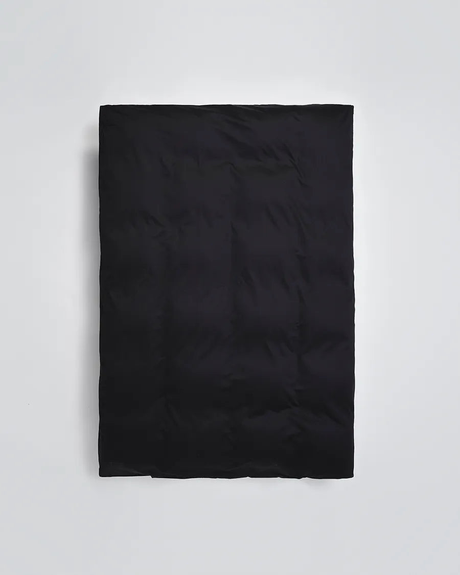 Pure Sateen Duvet Cover Single 140x200 cm fra Magniberg - Black - Jacobsen Plus