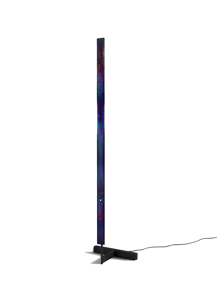 F Model gulvlampe, Dark Opal Chrome fra Anour - 1 - Jacobsen Plus