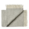 Fanø Plaid, light nordic grey fra Silkeborg Uldspinderi