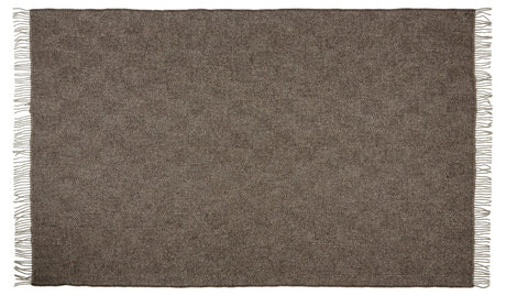 Fanø Plaid, ash brown fra Silkeborg Uldspinderi - 2 - Jacobsen Plus