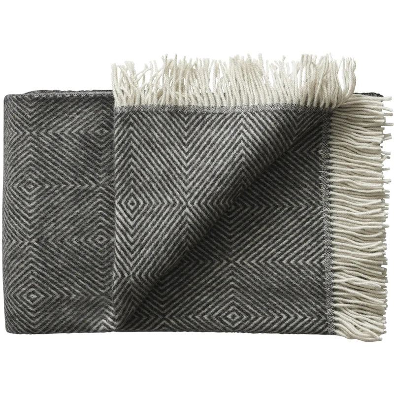 Silkeborg Uldspinderi - Fanø Plaid, black - 1 - Jacobsen Plus