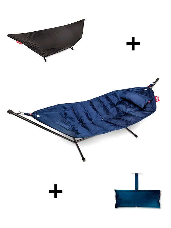 Headdemock Deluxe hængekøje fra Fatboy - Dark blue - Jacobsen Plus