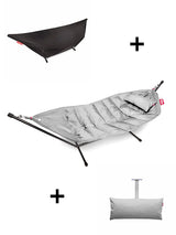 Headdemock Deluxe hængekøje fra Fatboy - Light grey - Jacobsen Plus