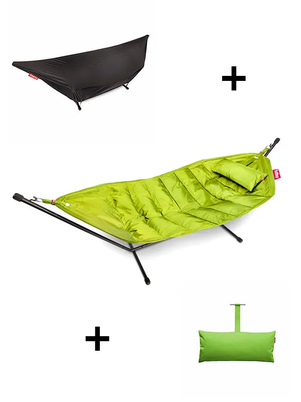 Headdemock Deluxe hængekøje fra Fatboy - Lime green - Jacobsen Plus