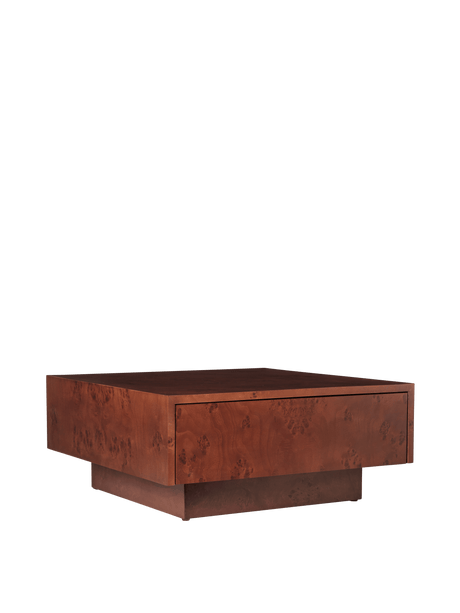 Burl Storage sofabord fra Ferm Living - Dark Stained Burl - Jacobsen Plus