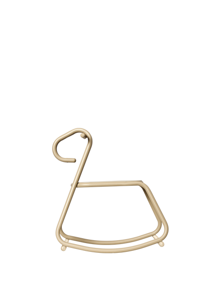 Lussi Rocking Horse – skulpturel gyngehest fra Ferm Living - Rose - Jacobsen Plus