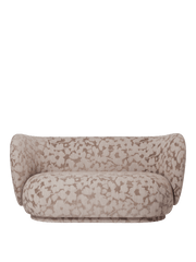 Rico Sofa 2-seater Cilla Taupe fra Ferm Living