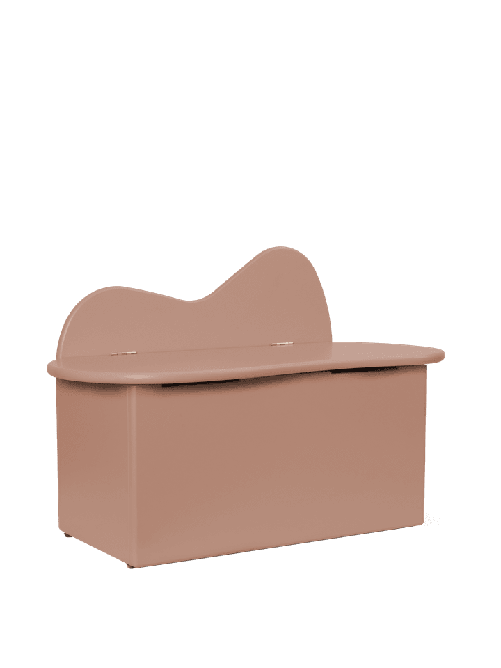 Slope Storage Bench fra Ferm Living - Rose - Jacobsen Plus