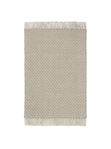 FermLiving Udo Rug gulvtæppe, Off-white/Sort - 170 x 240 cm - Jacobsen Plus