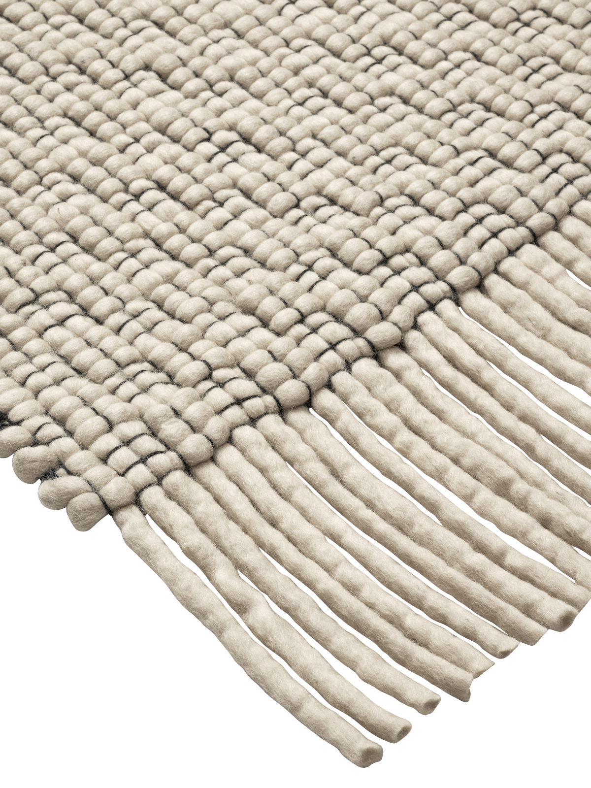 FermLiving Udo Runner gulvløber, Off-white/Sort - 3 - Jacobsen Plus