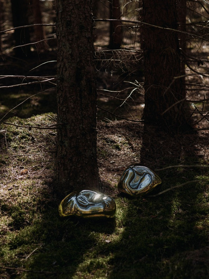 Bellure Piece - Oval Silver fra Ferm Living