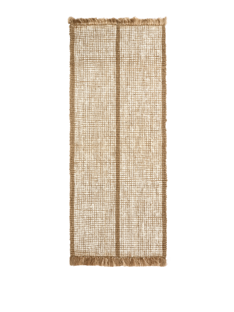 FermLiving Athens Stripes Runner Gulvløber, Natural/Off-white - Jacobsen Plus