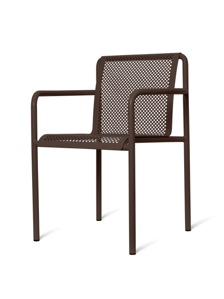 Dapple havestol m. armlæn fra Ferm Living - Dark Chocolate - Jacobsen Plus