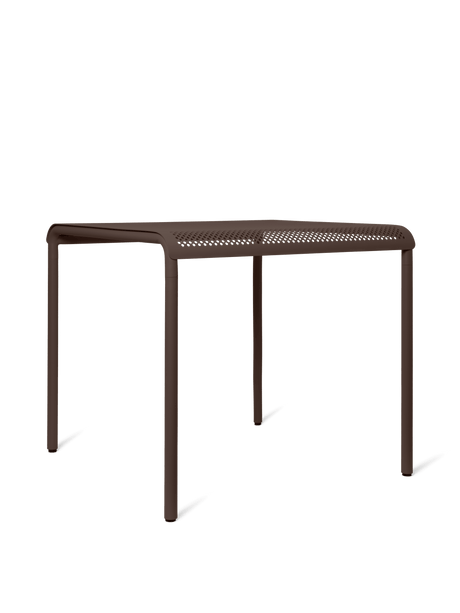 Dapple havebord, 80x80 fra Ferm Living - Dark Chocolate - Jacobsen Plus