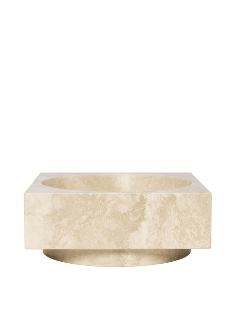 Hew high centrepiece, travertin fra Ferm Living - 1 - Jacobsen Plus