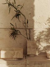 Hew high centrepiece, travertin fra Ferm Living - 2 - Jacobsen Plus