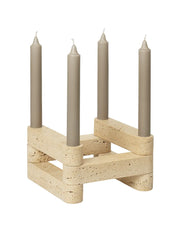 Newel Modular Candle Holder, lysestage sæt af 6 fra Ferm Living
