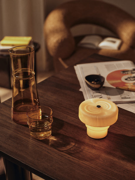 Ripple Portable Lamp Oat fra Ferm Living - 2 - Jacobsen Plus