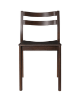 Boda spisebordsstol, stabelbar fra Ferm Living - Dark Stained Beech - Jacobsen Plus