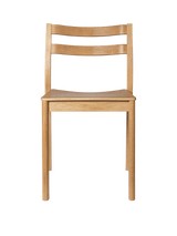 Boda spisebordsstol, stabelbar fra Ferm Living - Natural Oak - Jacobsen Plus