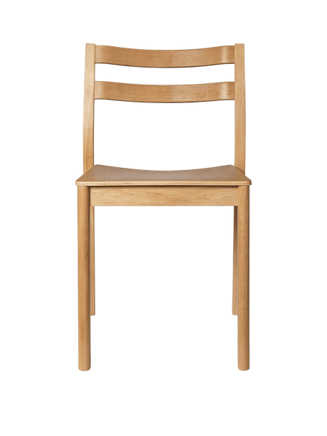 Boda spisebordsstol, stabelbar fra Ferm Living - Natural Oak - Jacobsen Plus