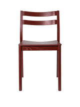 Boda spisebordsstol, stabelbar fra Ferm Living - Red Brown - Jacobsen Plus