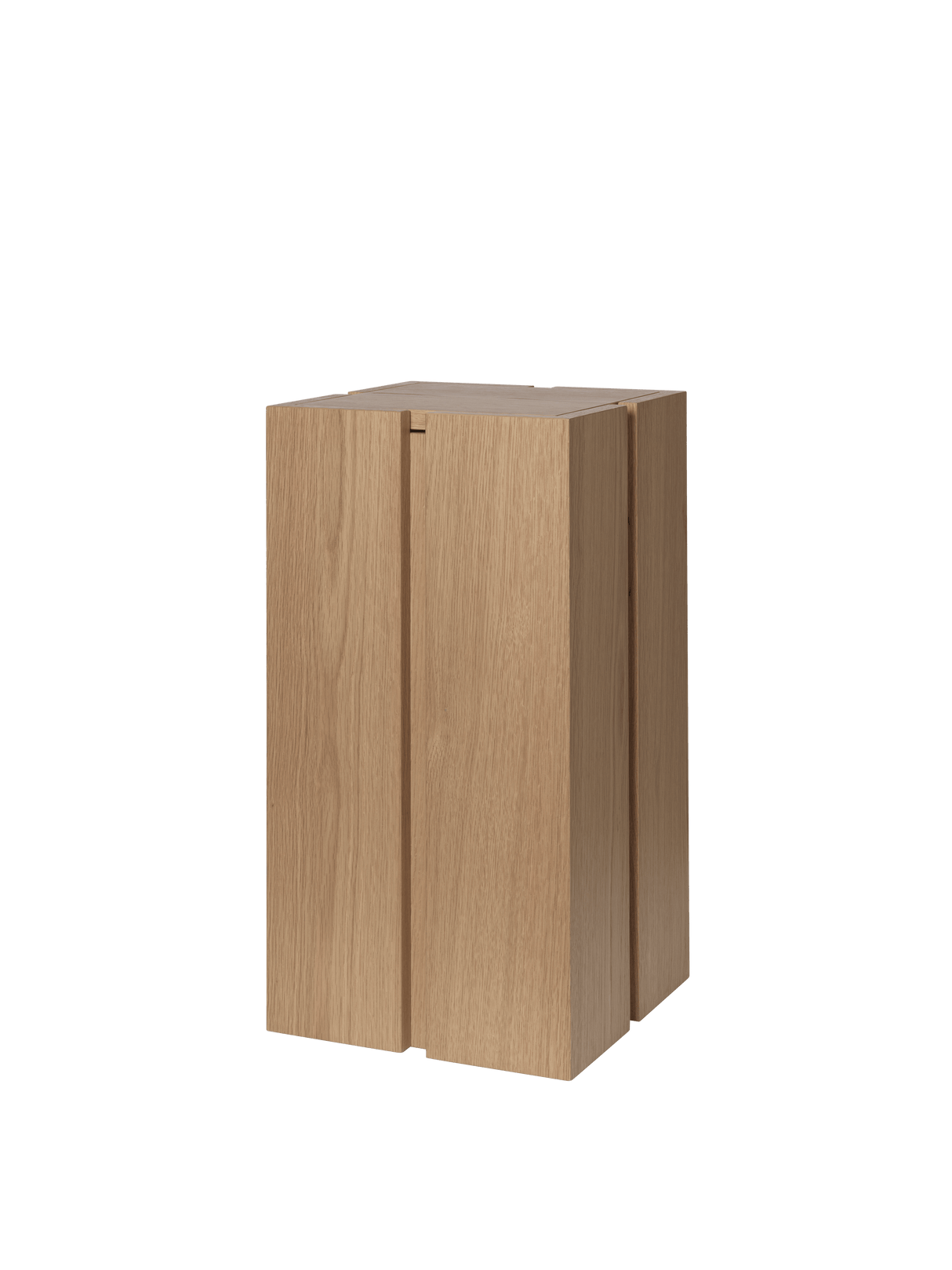Parcel Pedestal fra Ferm Living - H60 - Natural Oak - Jacobsen Plus