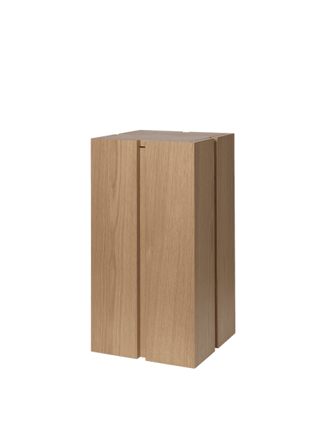 Parcel Pedestal fra Ferm Living - H60 - Natural Oak - Jacobsen Plus