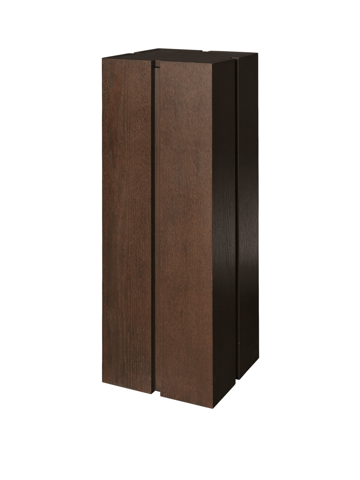 Parcel Pedestal fra Ferm Living - H90 - Dark Stained Oak - Jacobsen Plus