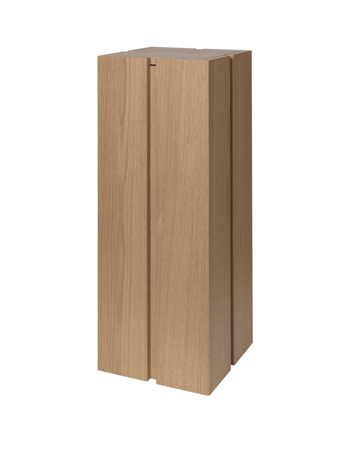 Parcel Pedestal fra Ferm Living - H90 - Natural Oak - Jacobsen Plus