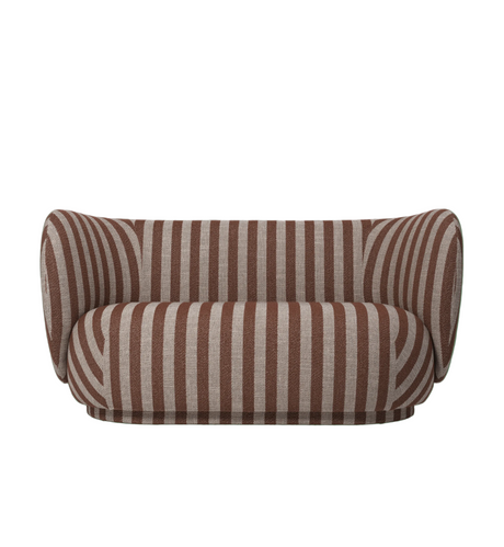 Rico Sofa 2 Louisiana, Sand/Chocolate fra Ferm Living - 1 - Jacobsen Plus