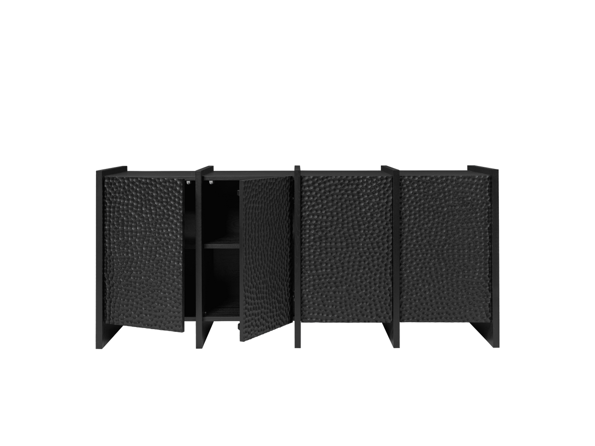 Scarni skænk, Dark Stained Ash fra Ferm Living - 4 - Jacobsen Plus