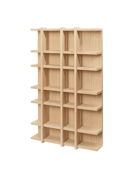 Tilem reol, 4 x 6 fra Ferm Living - Natural Oak - Jacobsen Plus
