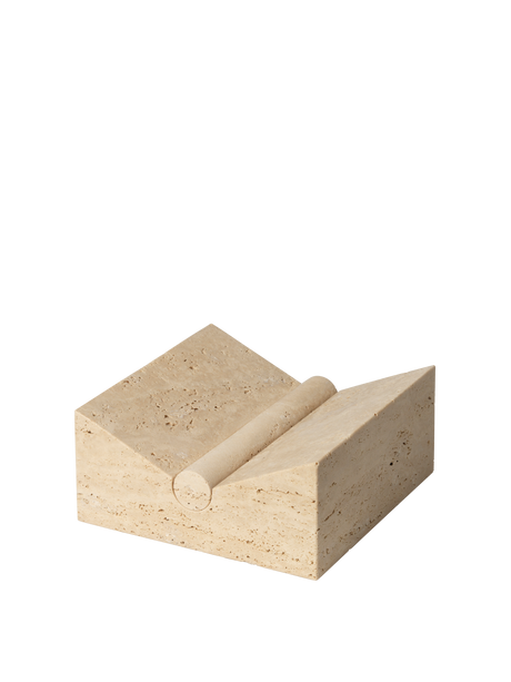 FermLiving Tvara Book Stand - Travertine - Jacobsen Plus